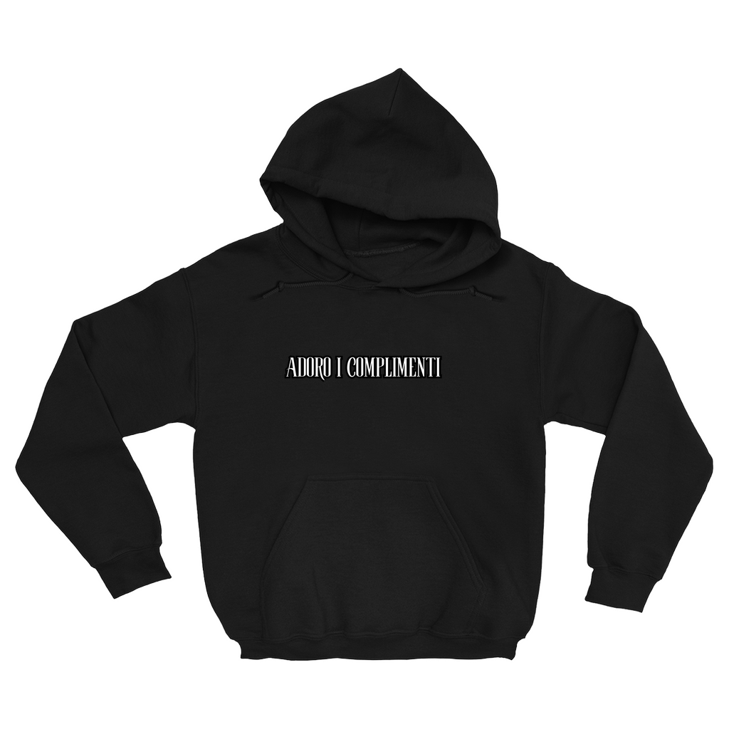 I Like Compliments (in Italian) Hoodies (No-Zip/Pullover)